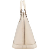 Louis Vuitton Ivory Epi Leather Alma PM Handbag