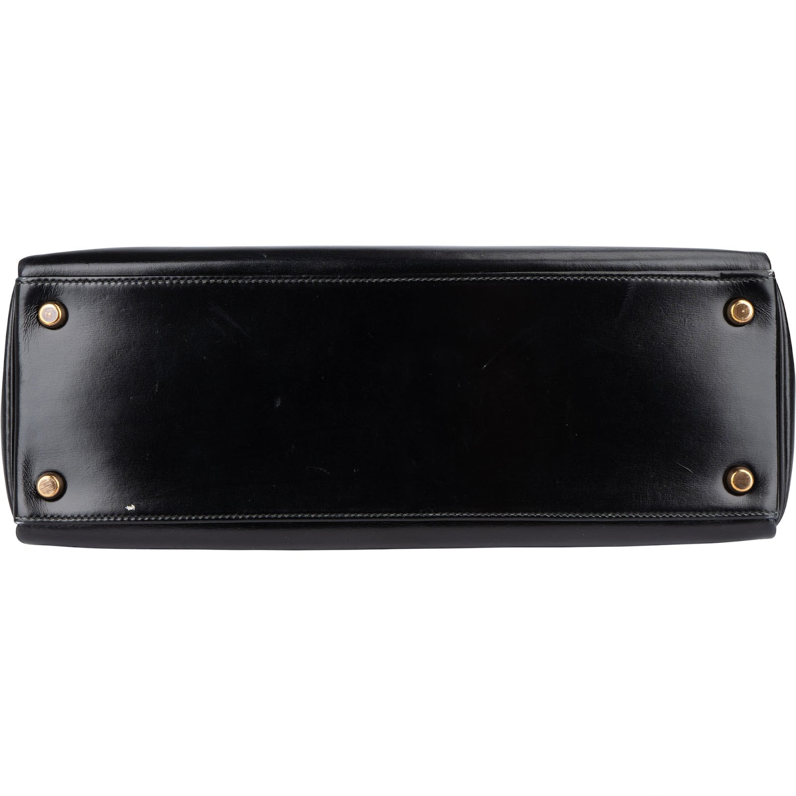 Hermès Box Calfskin Kelly 32 Retourne Handbag - vintageandkickz