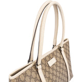 Gucci Monogram GG Supreme Canvas Tote Shoulder Bag