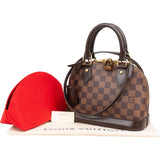 Louis Vuitton Monogram Damier Ebene Alma BB Handbag
