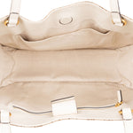 Gucci Monogram GG Canvas Horsebit Tote Shoulder Bag - vintageandkickz