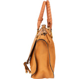 Chloé Brown Leather Marcie Handbag