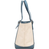 Coach Hamptons Weekend Straw Tote Handbag