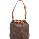 Louis Vuitton Monogram Canvas Sac Noé Petit Shoulder Bag