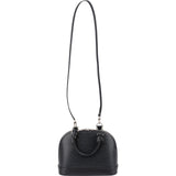 Louis Vuitton Noir Epi Leather Alma BB Crossbody Handbag