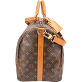 Louis Vuitton Monogram Canvas Keepall 50 Bandoulière Travel Bag
