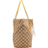 Gucci Monogram GG Canvas Jolie Tote Shopper Shoulder Bag