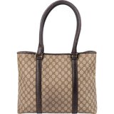 Gucci Monogram GG Supreme Canvas Large Tote Shoulder Bag