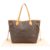 Louis Vuitton Monogram Canvas Neverfull MM Shoulder Bag