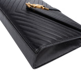 Saint Laurent Grain De Poudre Medium Envelope Crossbody Bag