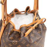 Louis Vuitton Monogram Canvas Sac Noé Petit Shoulder Bag