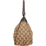 Gucci Monogram GG Canvas Abbey D-Ring Hobo Shoulder Bag