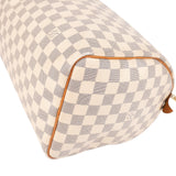 Louis Vuitton Monogram Damier Azur Speedy 30 Handbag