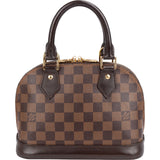 Louis Vuitton Monogram Damier Ebene Canvas Alma BB Handbag