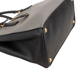 Prada Bicolor Saffiano Leather Galleria Handbag