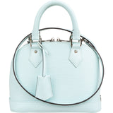 Louis Vuitton Light Blue Epi Leather Alma BB Handbag