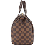 Louis Vuitton Monogram Damier Ebene Speedy 25 Handbag