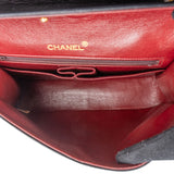 Chanel Quilted Lambskin 24K Gold Double Flap Shoulder Bag