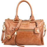 Miu Miu Vitello Lux Shine Leather Bauletto Handbag