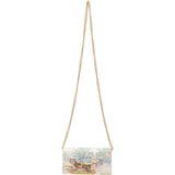 Gucci Tiger Print Horsebit 1955 Chain Wallet on Chain Crossbody Bag