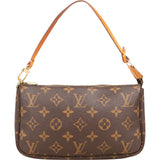 Louis Vuitton Monogram Canvas Pochette Accessoires Handbag
