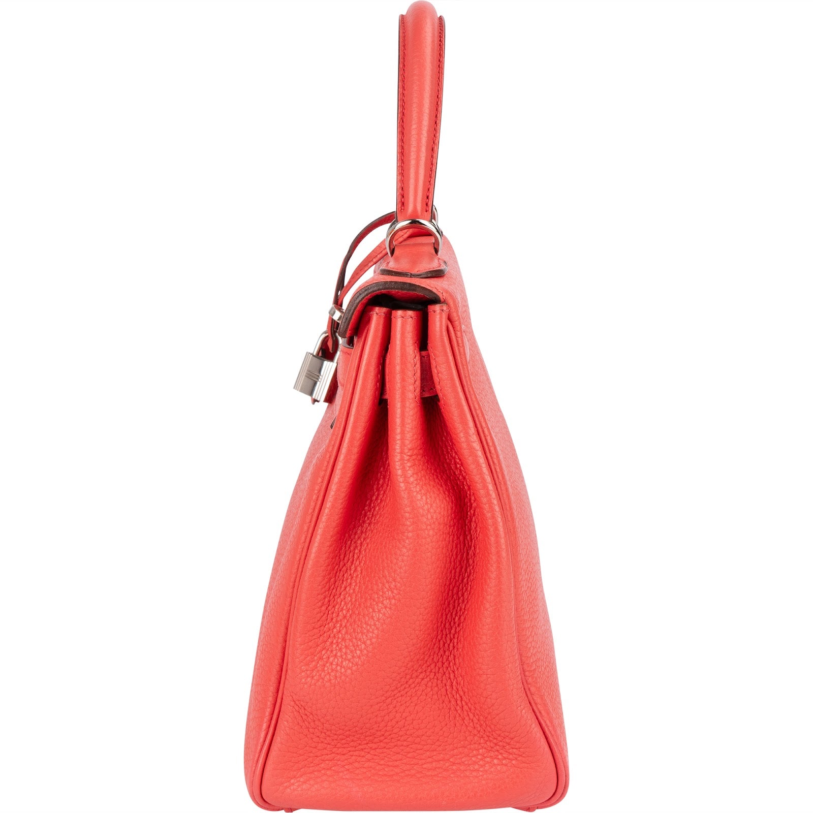 Hermès Rose Togo Kelly 28 Handbag - vintageandkickz