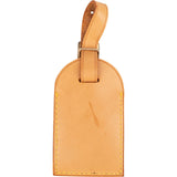 [🔄️B10 / F22] Louis Vuitton Vachetta Leather Luggage Tag - vintageandkickz