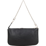 Louis Vuitton Noir Epi Leather NM Pochette Accessoires Handbag