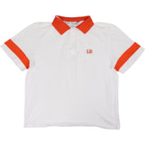 Christian Dior White Cotton CD Sports Women Polo T Shirt (M)