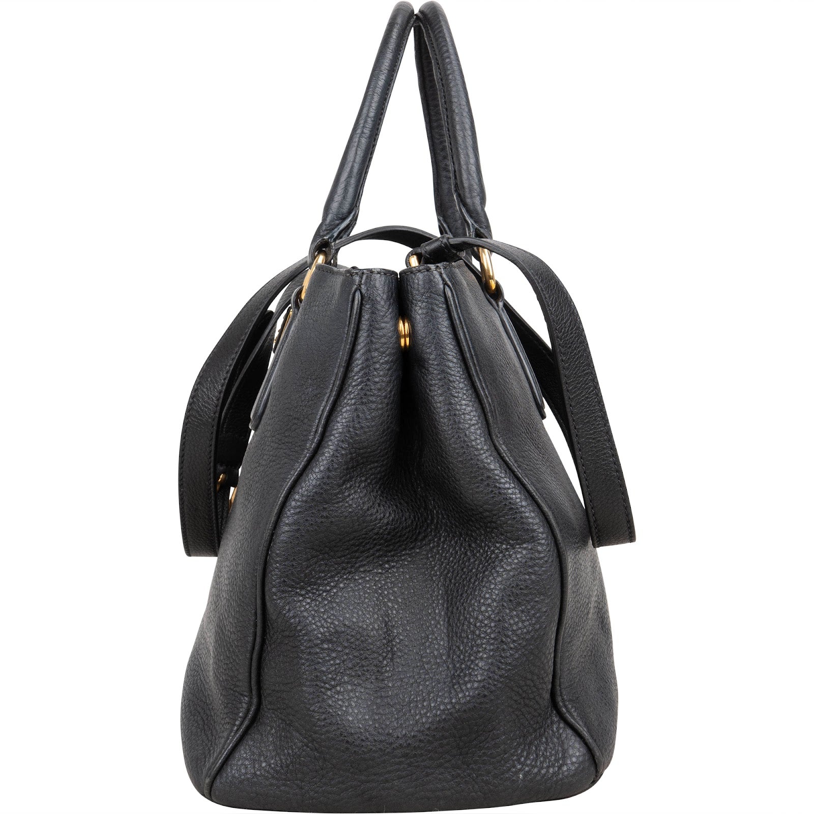 [🔄️B20 / F36] Prada Vitello Daino Tote Crossbody Bag - vintageandkickz