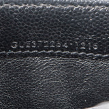 Yves Saint Laurent Grain de Poudre Matelassé Leather Envelope Flap Wallet