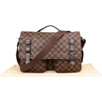 [🔄️B07 / F12] Louis Vuitton Monogram Damier Ebene Canvas Broadway Crossbody Bag - vintageandkickz