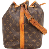 Louis Vuitton Monogram Canvas Sac Noé Petit Shoulder Bag