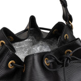 Louis Vuitton Noir Epi Leather Sac Noé Grande Shoulder Bag