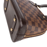 Louis Vuitton Monogram Damier Ebene Canvas Alma BB Handbag