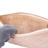 Chanel Quilted Caviar Leather CC Long Card Holder Zipped Wallet