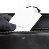 Céline Black Grained Calfskin Edge Shoulder Bag