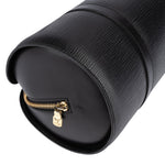 Louis Vuitton Noir Epi Leather Soufflot Handbag - vintageandkickz