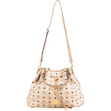 MCM Monogram Visetos Milla Drawstring Tote Handbag