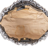 Miu Miu Vitello Lux Gathered Handbag