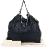 Stella McCartney Shaggy Falabella Fold Over Tote Hobo Shoulder Handbag