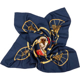 Hermès Springs Silk Carre 90 Scarf Tuch