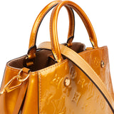 Louis Vuitton Monogram Vernis Leather Montaigne BB Handbag