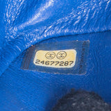 Chanel Bleu Quilted Lambskin Medium Double Flap Shoulder Bag