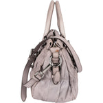 Prada Quilted Nappa Gaufre Satchel Handbag - vintageandkickz