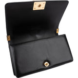 Chanel Quilted Lambskin Medium Boy Single Flap Crossbody Bag