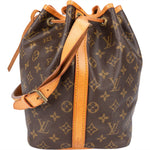 [🔄️B12 / F23] Louis Vuitton Monogram Canvas Sac Noé Petit Shoulder Bag - vintageandkickz