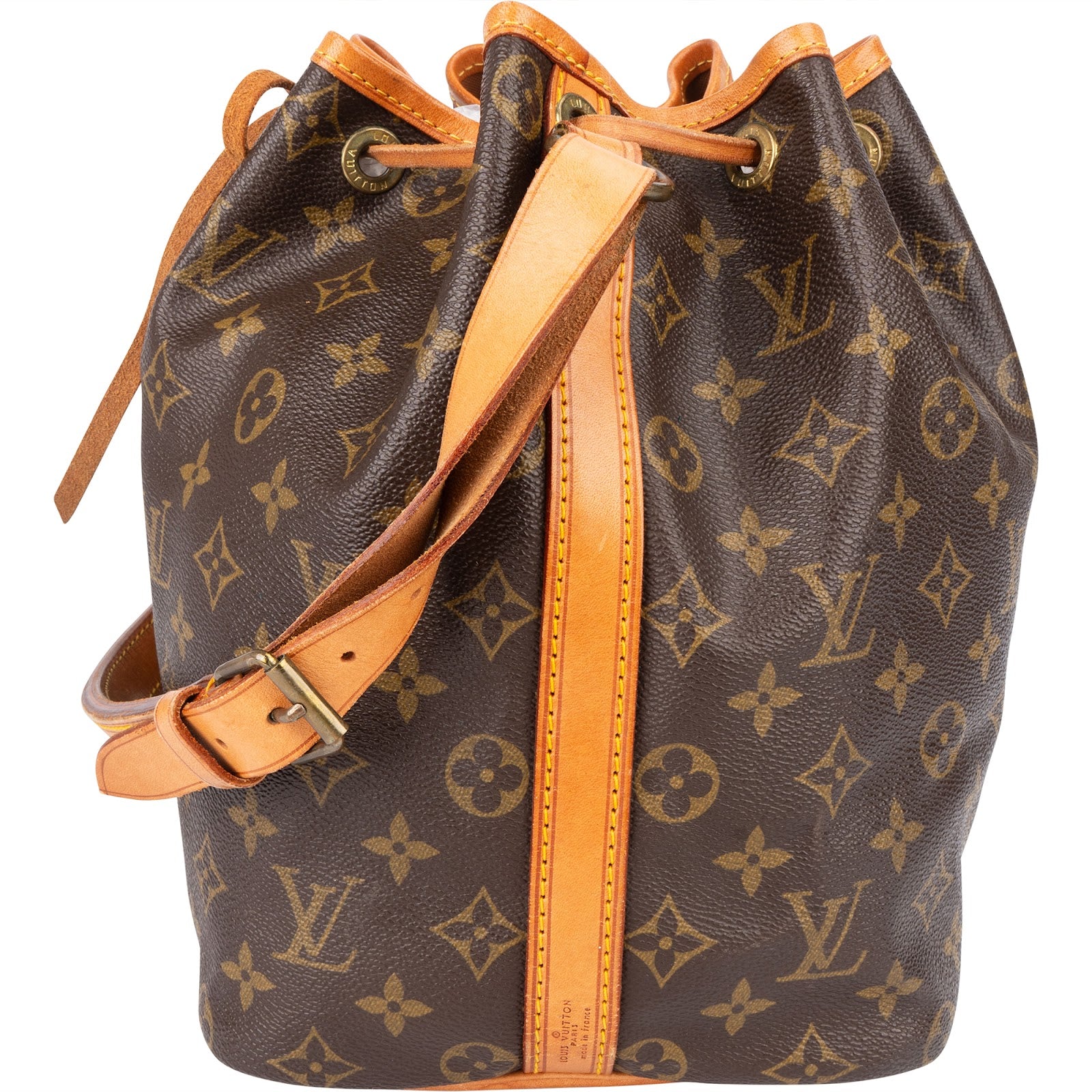 [🔄️B12 / F23] Louis Vuitton Monogram Canvas Sac Noé Petit Shoulder Bag - vintageandkickz