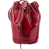 Louis Vuitton Red Epi Leather NM Sac Noé Petit Shoulder Bag