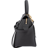 Céline Black Grained Calfskin Belt Handbag